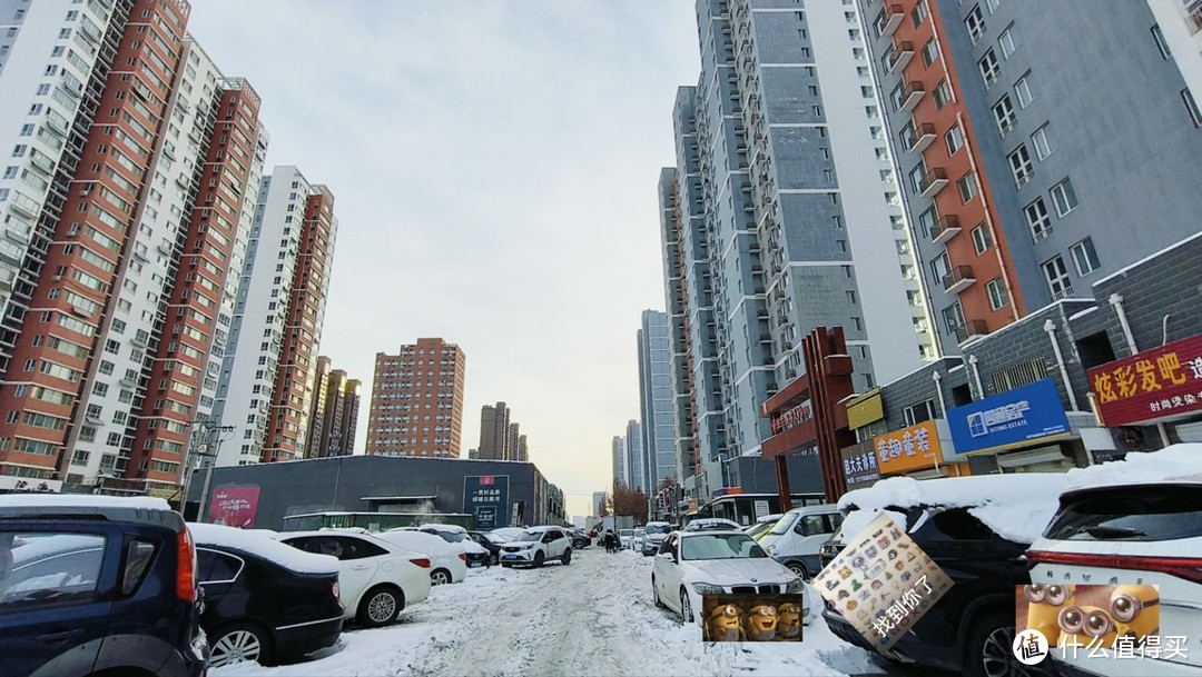 高层小区停车难，下雪之后更难了