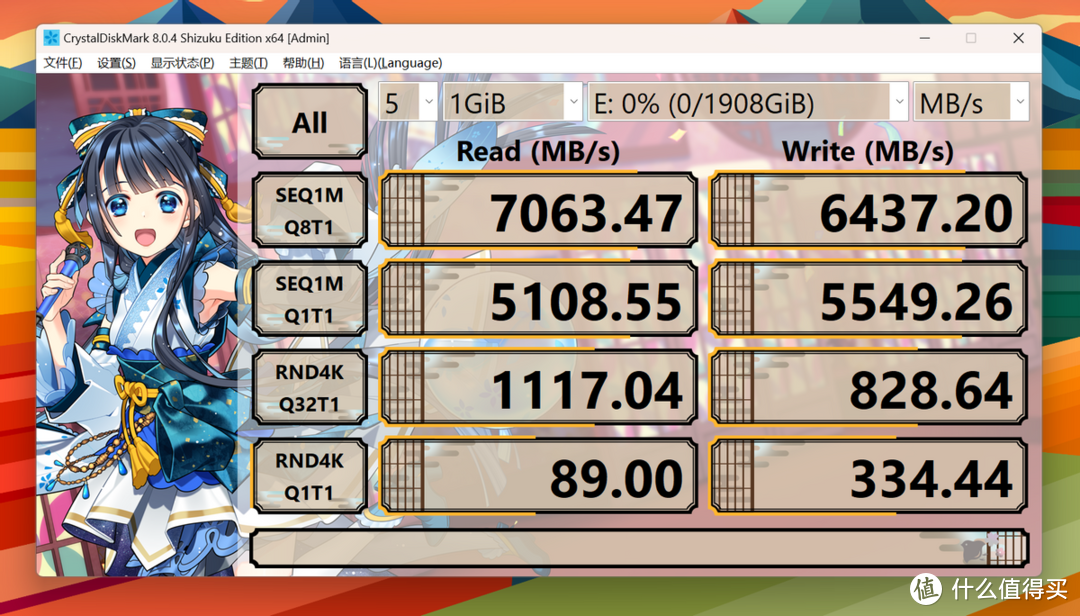 更均衡的主力盘：佰维BIWIN WOOKONG NV7400 PCIe 4.0 SSD 2TB装机实测