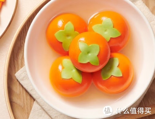 思念 柿柿如意黑芝麻汤圆：3D立体柿子造型，馅料丰富美味倍增