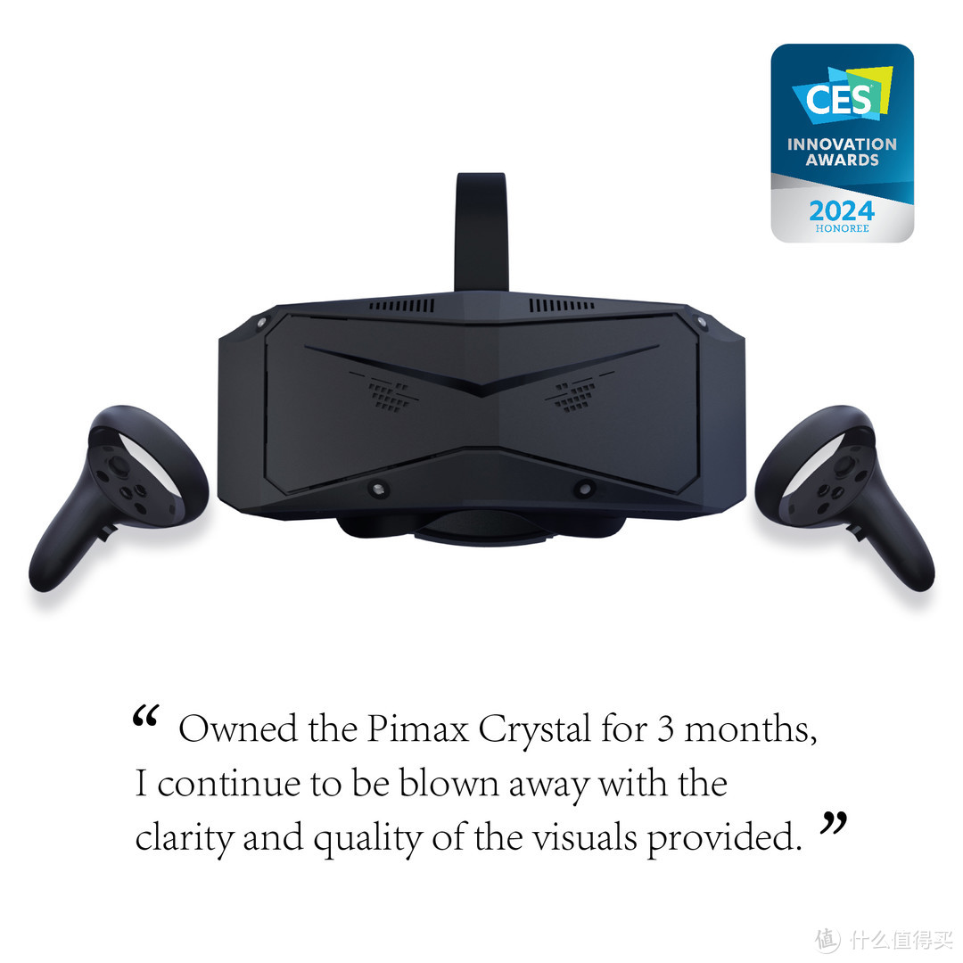 Apple Vision Pro 与 Pimax Crystal 清晰度评测