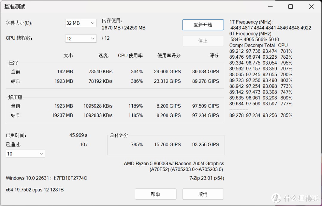 锐龙5 8600G+微星B650M迫击炮体验，请丢掉入门独显并享用AI加速