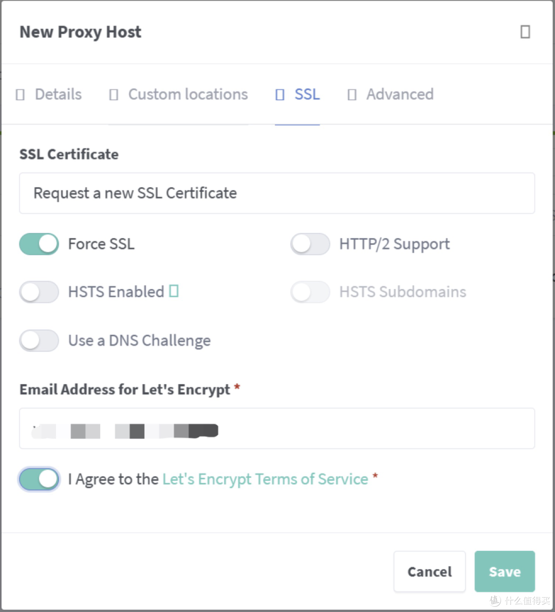 开启强制ssl