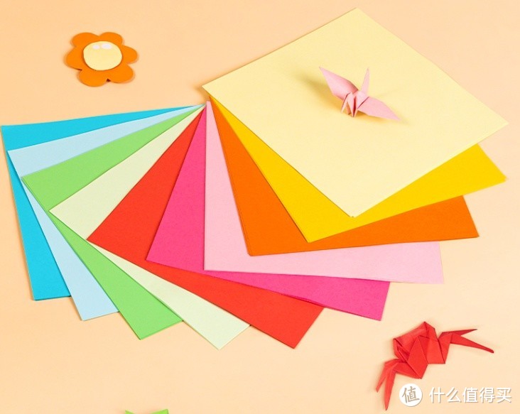 开学文具：得力(deli)手工折纸，培养孩子的创意与动手能力