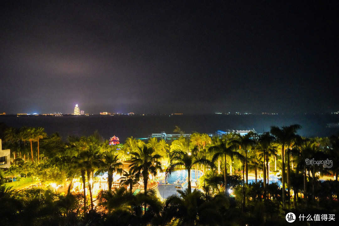 三亚酒店夜景图片图片