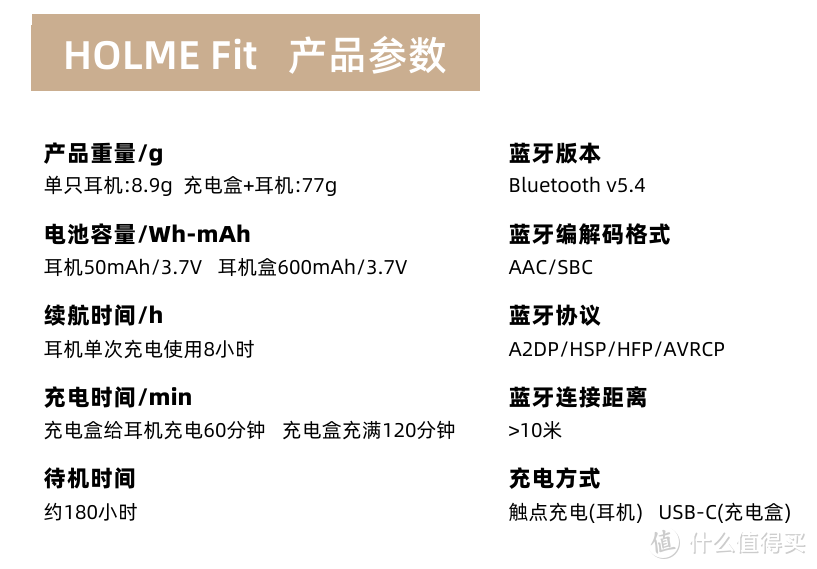 虹觅HOLME Fit 开放式蓝牙耳机，实测体验低音不错