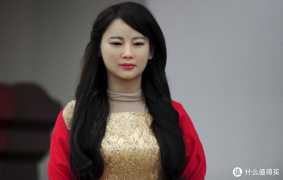 中国首款美女机器人图片