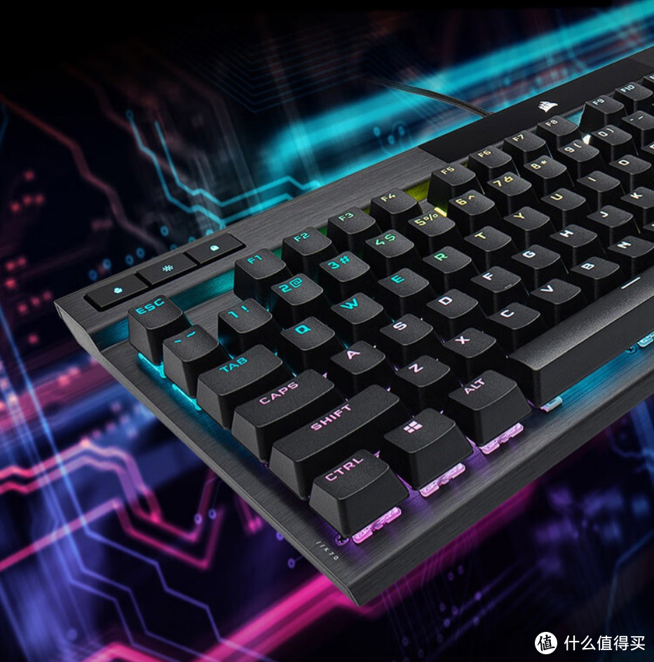 为游戏而生，电竞狂热者的专属键盘：美商海盗船K70 Core机械键盘