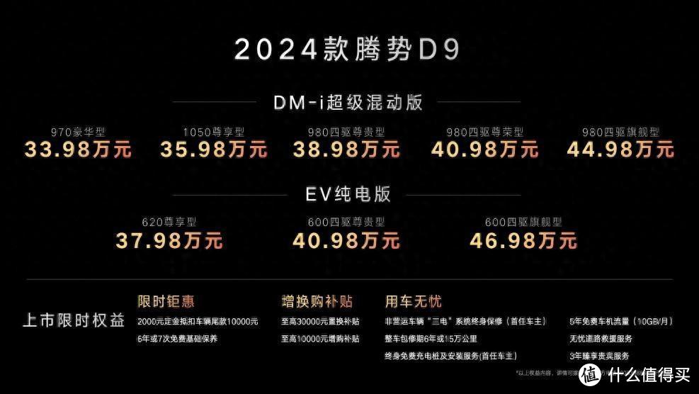 2023年度MPV销量冠军，2024款腾势D9正式上市