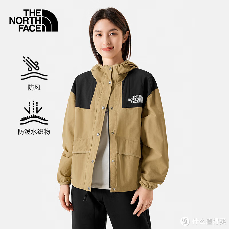 最近超爱的春季单品 —— The North Face的防风夹克。作为一个户外活动爱好者，对装备的要求可不低