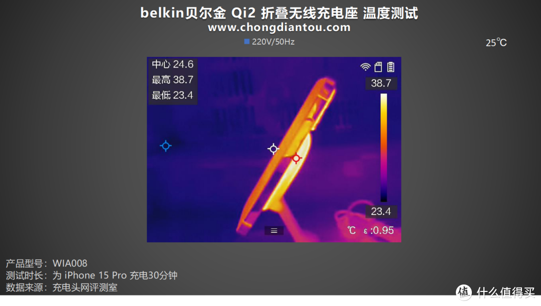 评测belkin贝尔金 Qi2 折叠无线充电座：Qi2 15W无线充，MagSafe 充电体验