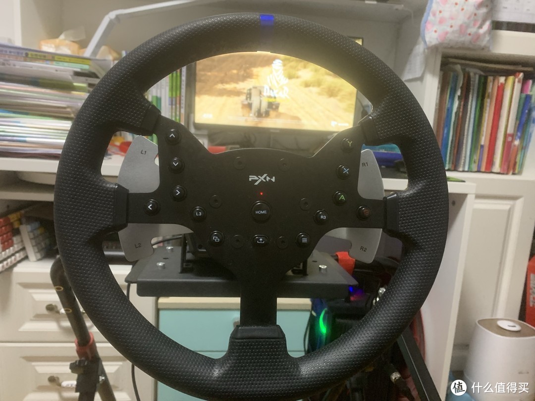 莱仕达V99力反馈游戏方向盘，模拟驾驶体验升级！
