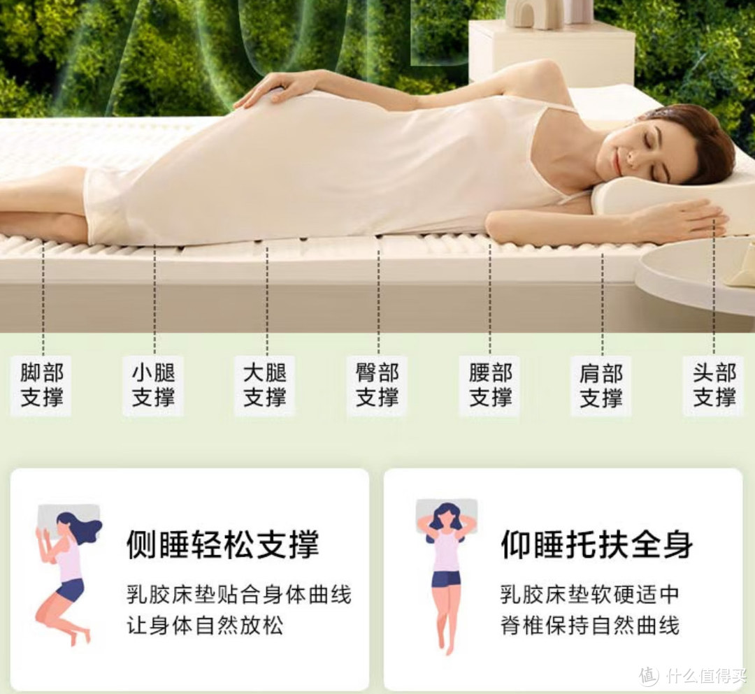 600多元钱就可以买到让睡眠质量提高的京东精造深呼吸乳胶床垫。