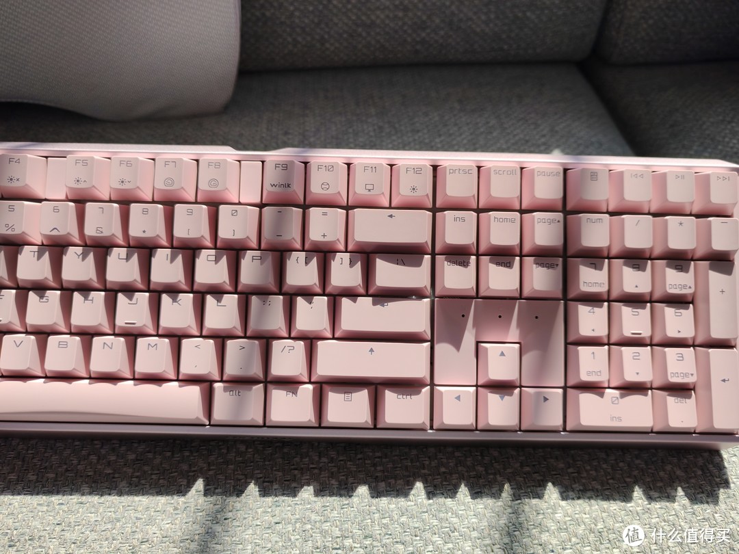 卡哇伊！CHERRY MX3.0 粉色 质感很棒！有线RGB彩光版 茶轴  无理由退货产品详细拍摄！