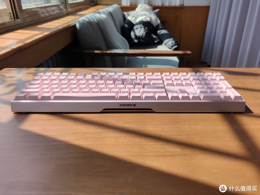 卡哇伊！CHERRY MX3.0 粉色 质感很棒！有线RGB彩光版 茶轴  无理由退货产品详细拍摄！