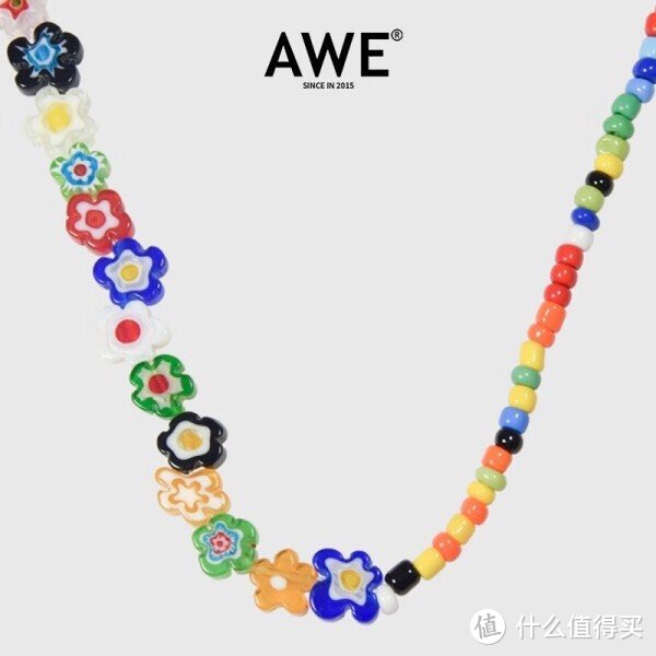 AWE官方出品，琉璃小花项链让你秒变少女！