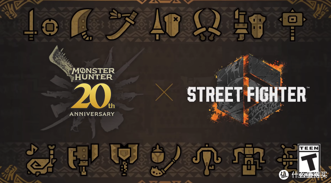 《怪物猎人》×《街头霸王6》20周年合作联动公布