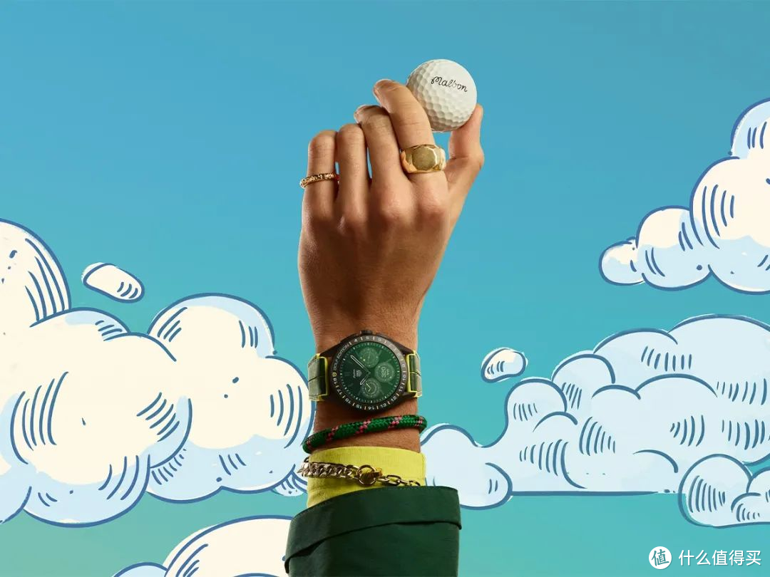 戴表也能打高尔夫！泰格豪雅推出全新Connected腕表！