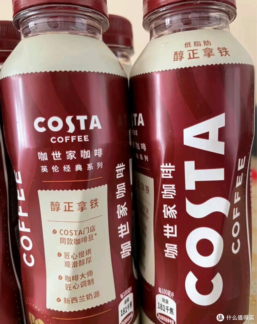 可口可乐（Coca-Cola）COSTA咖世家醇正拿铁浓咖啡饮料3+1超值装