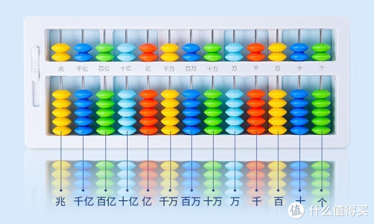 歌珊 彩色算盘：13档5珠，苏教版教材同步