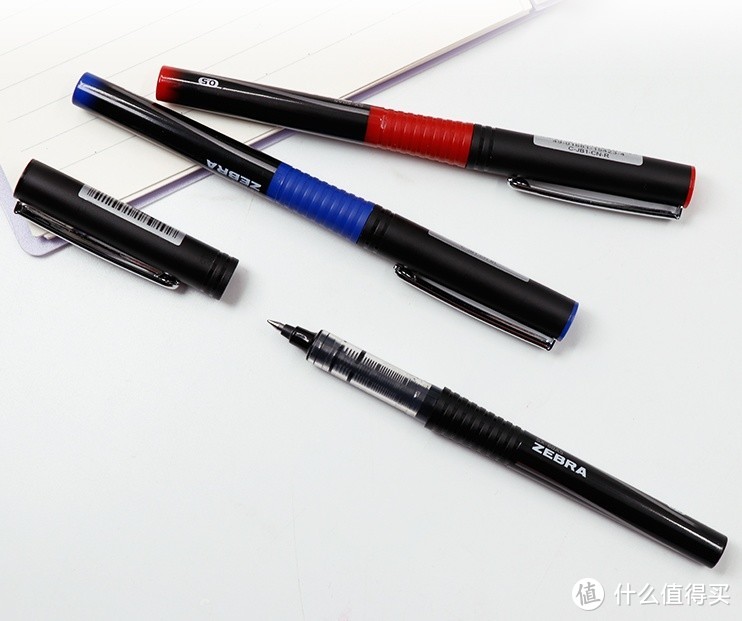 斑马zebra银蛇直液式签字笔舒适握持流畅书写