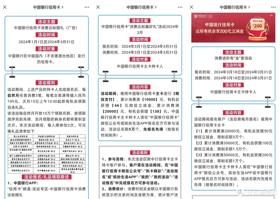 工行330元立减金，中行338元立减金，CC豆延期攻略，7元打车券