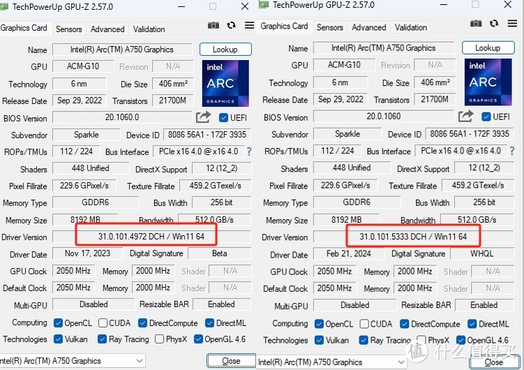 全新驱动加持，千元级Intel Arc A750兽人游戏性能显著提升