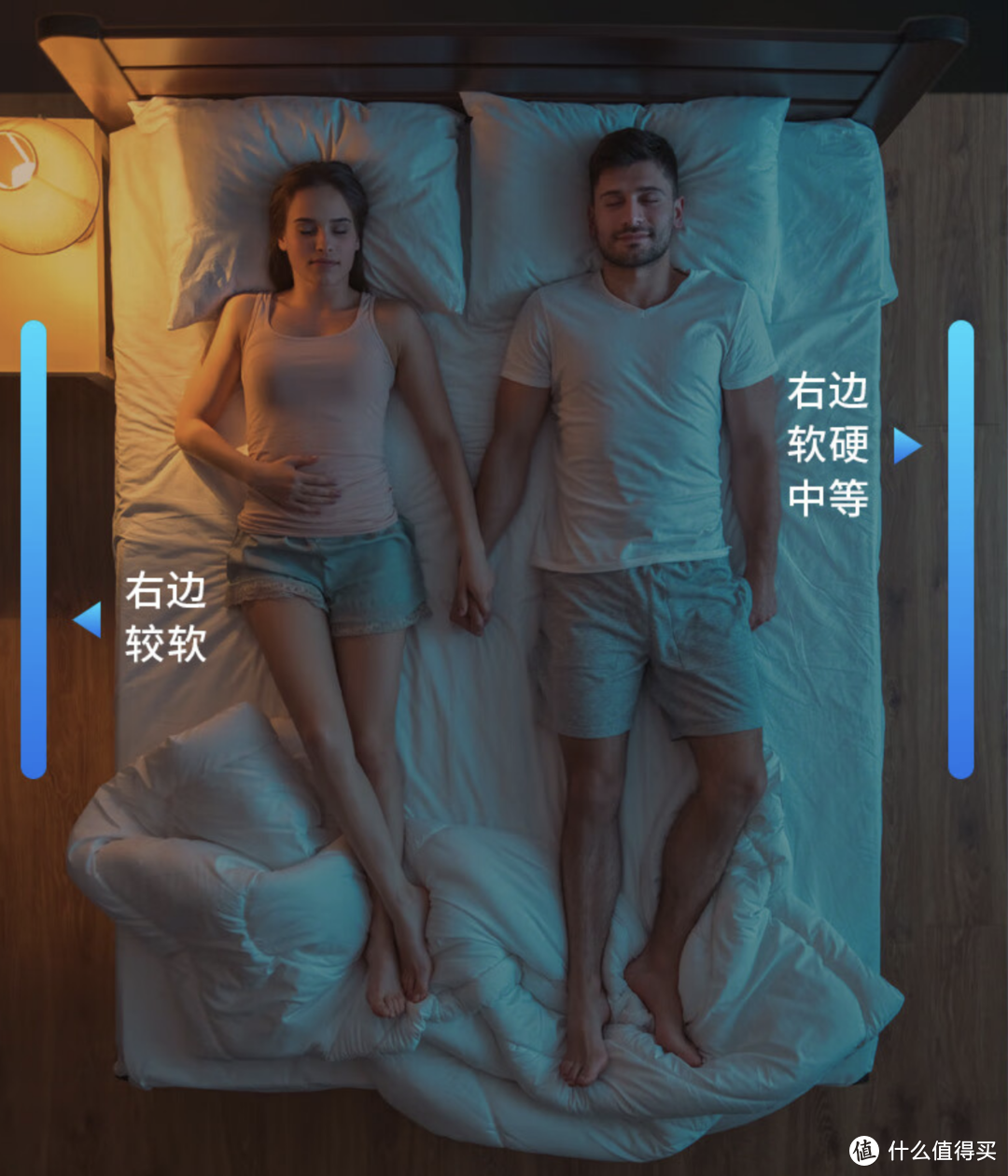 慕思智慧睡眠AI智能床垫上新，20S智能自适应，左右软硬分区“无极”调节