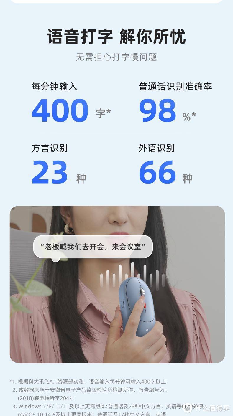 AI时代必备利器！讯飞AI鼠标AM30带你领略无线办公的便捷