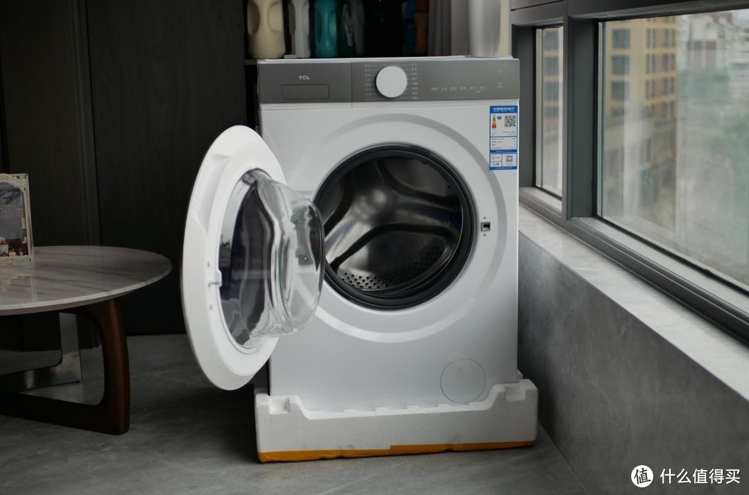 装修笔记 篇六:1.2洗净比遥遥领先!tcl超级筒洗衣机t7h,国产洗衣机天