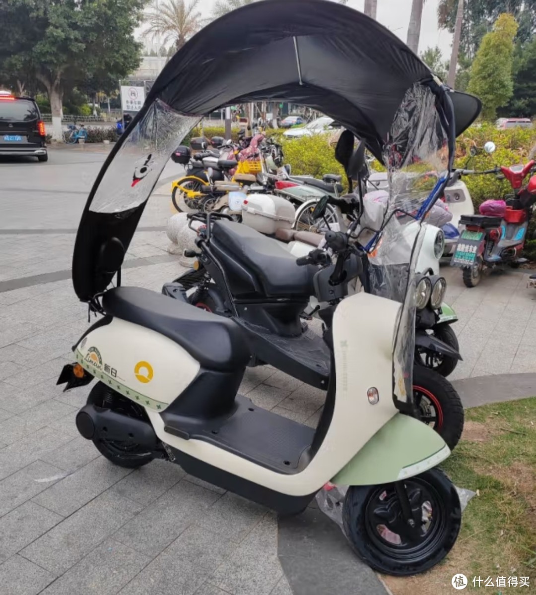 拥有电动车多幸福之新日（Sunra）上市品牌丽曼3.0 pro电动摩托车60V铅酸长续航男女通勤电瓶车