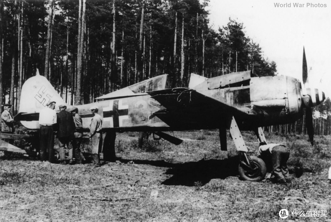 SG2的Fw-190 F-8，捷克米洛维采，1945年