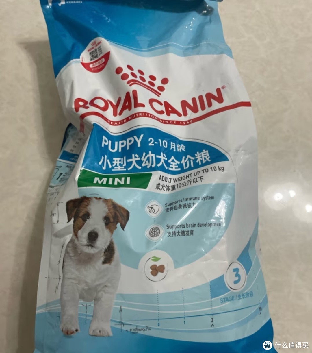 皇家狗粮 幼犬狗粮 幼犬奶糕 小型犬 MIJ31 通用粮 2-10月 2KG