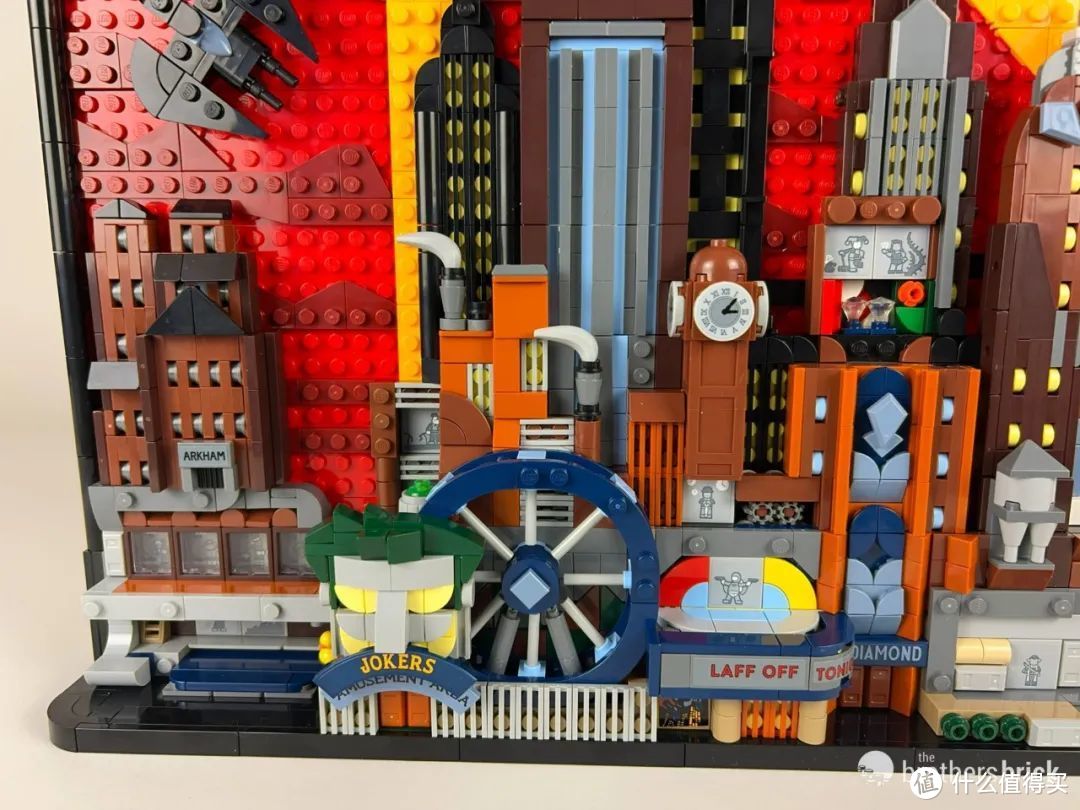 乐高套装开箱篇十超酷的展示模型乐高蝙蝠侠76271蝙蝠侠动画版哥谭市