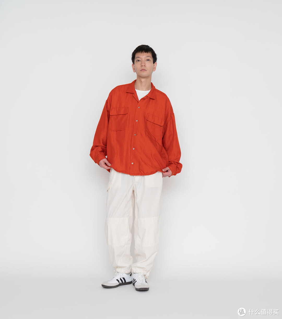 Open Collar Cupra Hemp Shirt