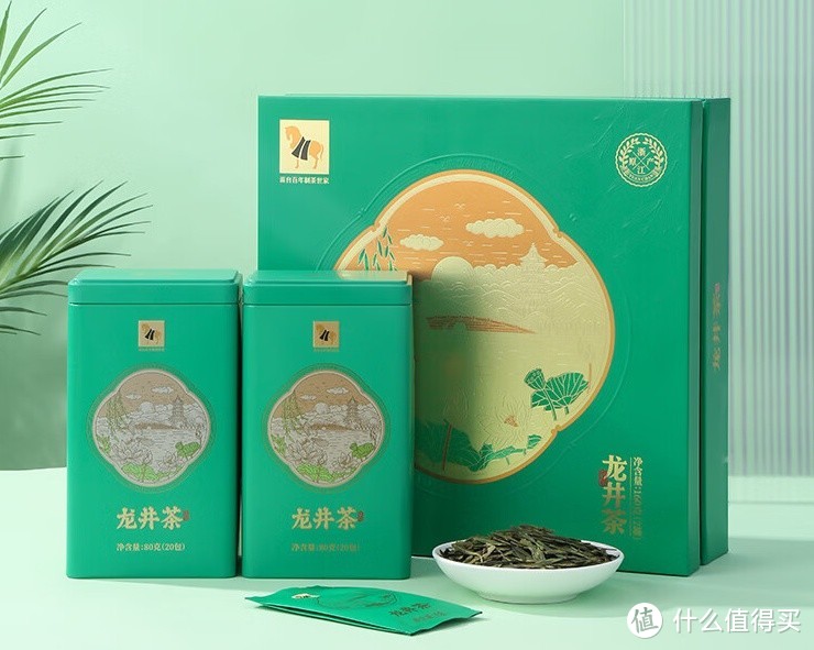 八马抱春系列·龙井绿茶160g礼盒装