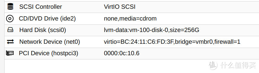 net0来自于virtio,pci device为 sr iov虚拟出来的虚拟网卡