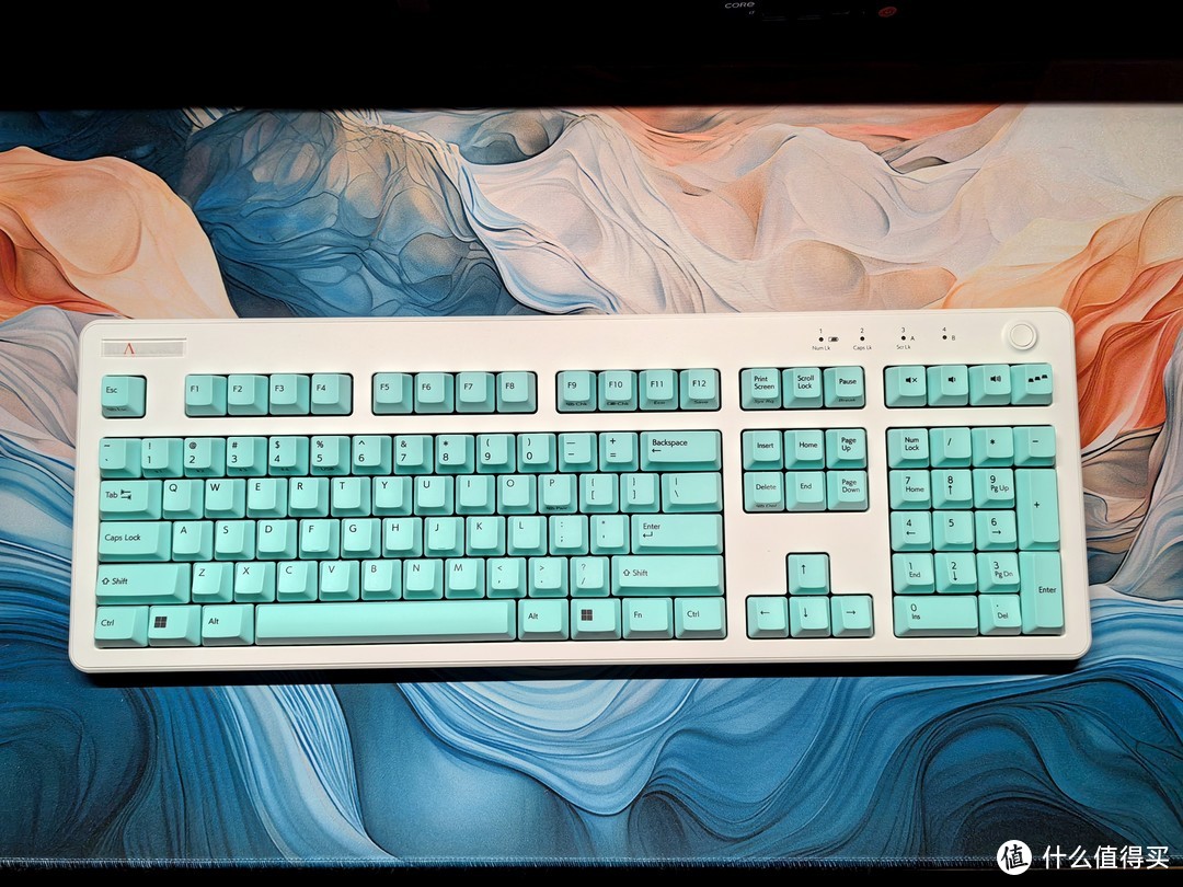 让人惊艳的孔雀蓝 - REALFORCE 燃风 R3双模静音版静电容键盘