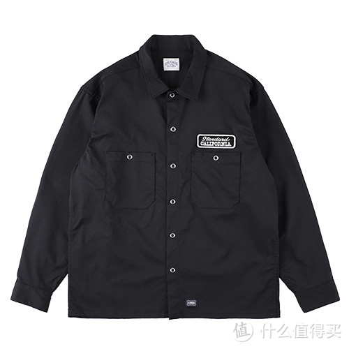 SD Logo Patch Easy Work Shirt Long Sleeve