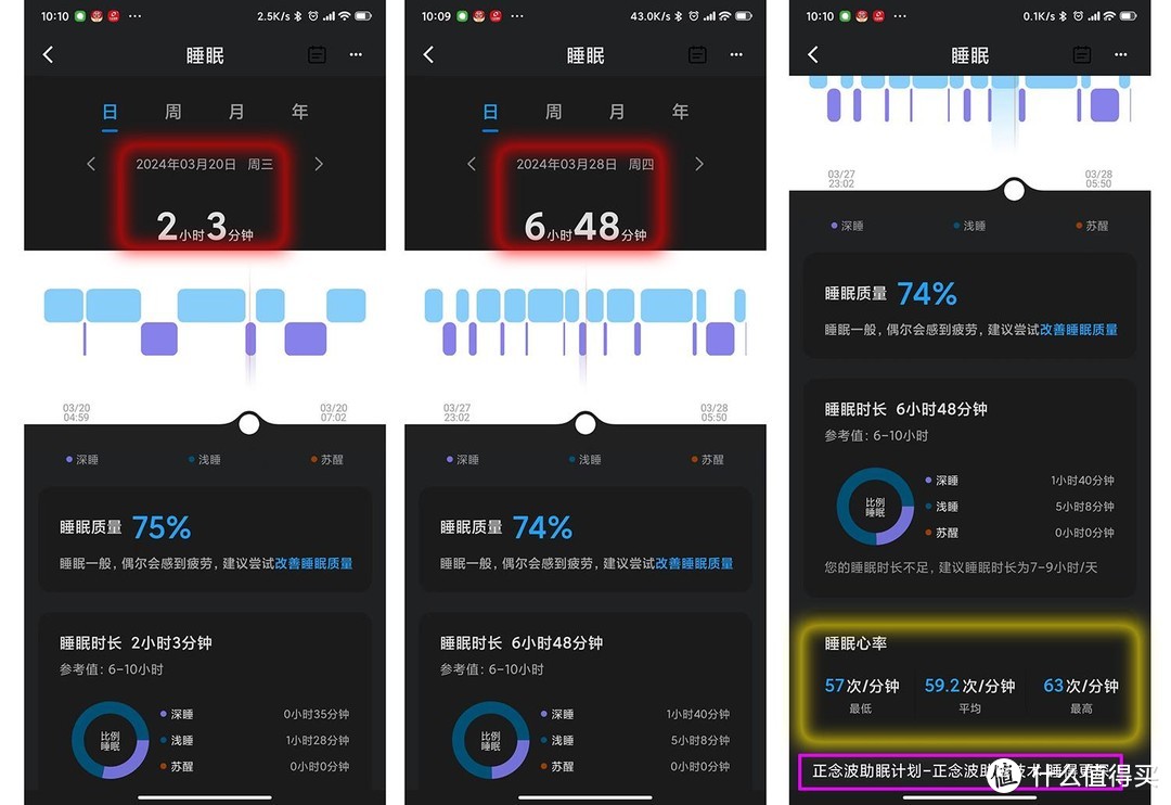 用了一个礼拜，睡眠时间竟然大幅增加了：dido P1S Pro