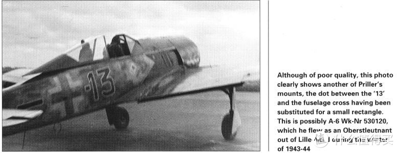 Fw-190 A-6，普里勒联队长座机，1943年底至1944年初。