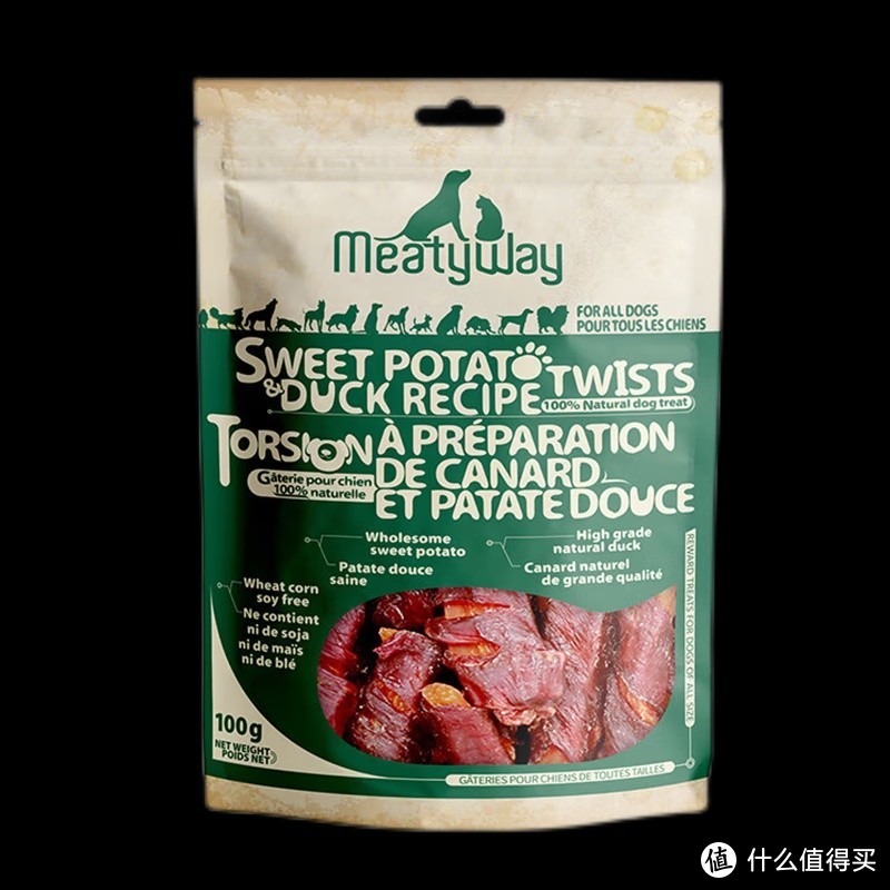Meatyway爵宴狗零食鸭胸肉干