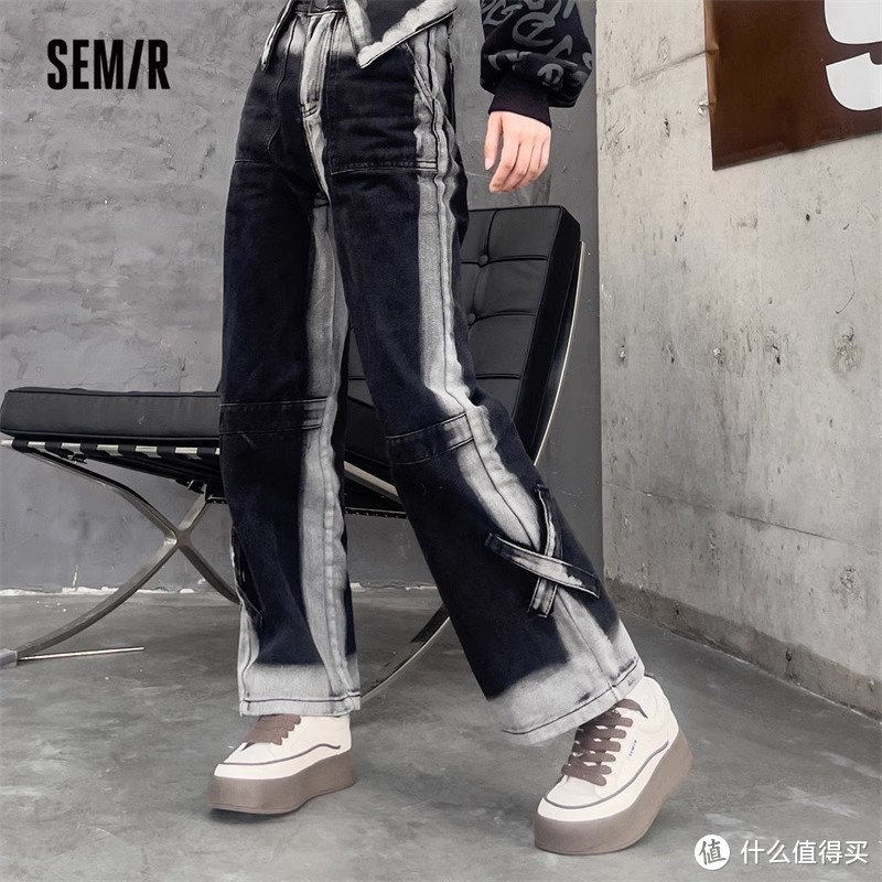 Semir2024春季新款时尚女鞋增高厚底休闲鞋成人女款板鞋