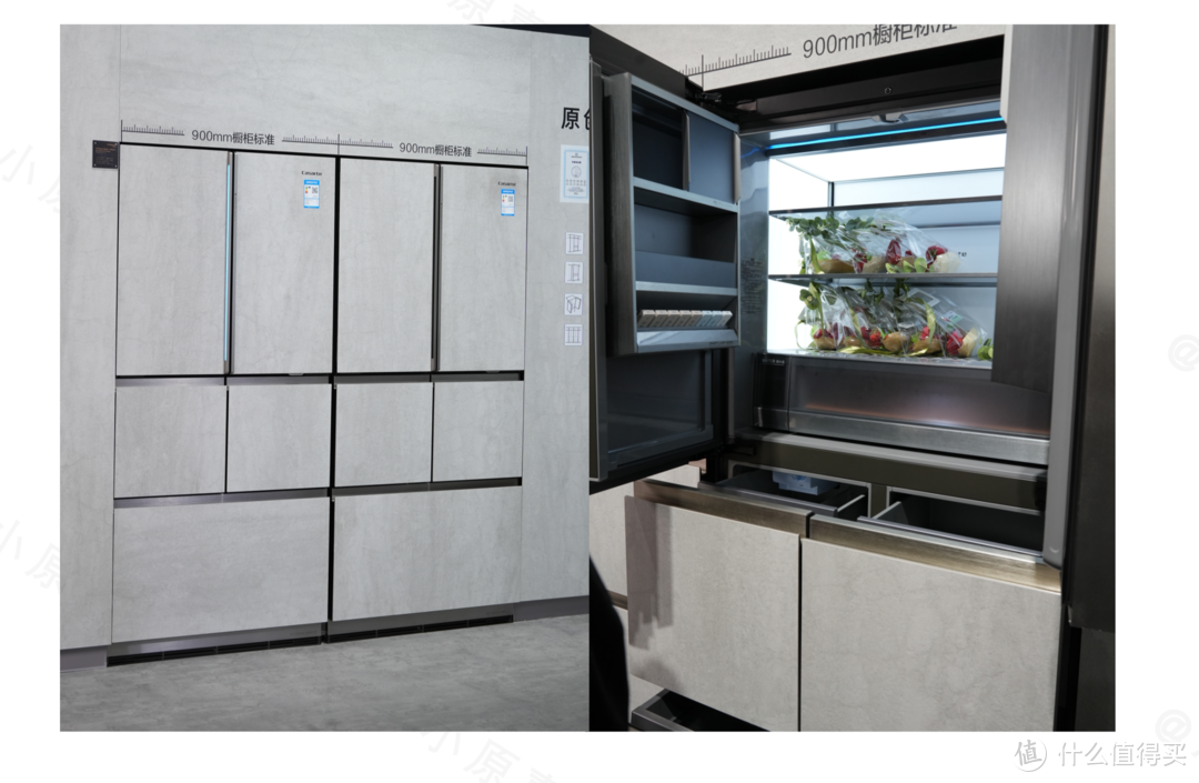一文带你看懂普通冰箱VS平嵌冰箱的区别！2024年卡萨帝原创平嵌冰箱有哪些值得入手？