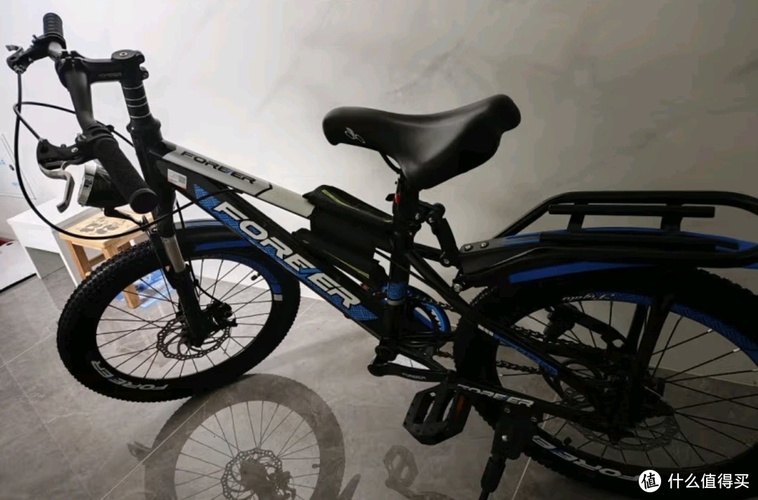 永久（FOREVER） 儿童自行车6-10岁自行车儿童单车儿童自行车小孩自行车儿童山地 标配蓝