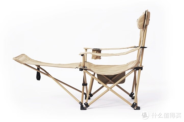 京东京造可调节带脚托折叠椅——舒适便捷的户外露营椅