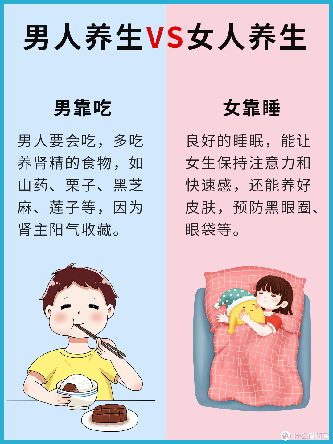 男人养生VS女人养生，有什么区别