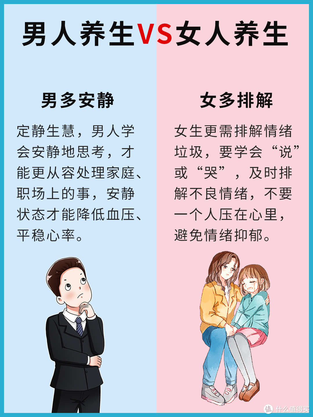 男人养生VS女人养生，有什么区别