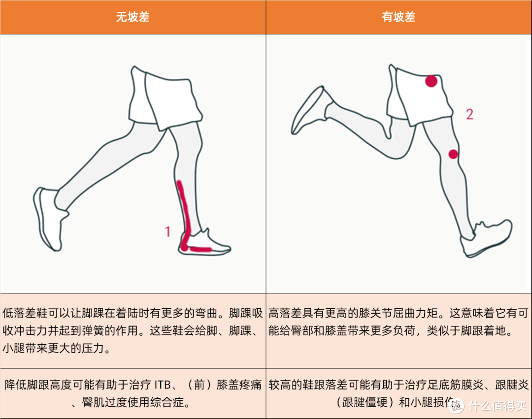 鞋跟掌差对跑步时身体姿态及下肢负荷影响的研究[3][4]
