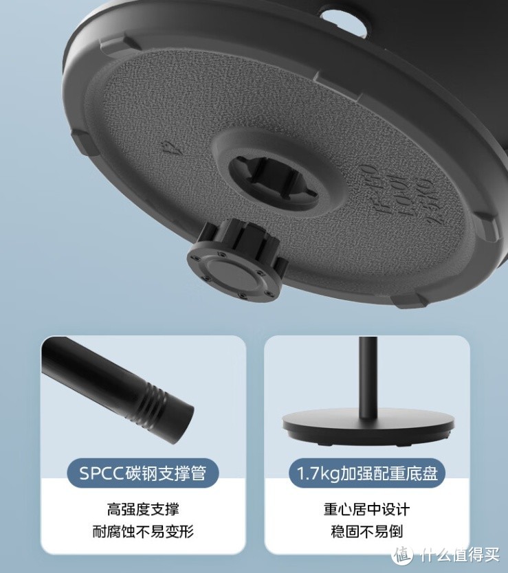 Midea 七叶轻音立式电风扇 SAF30AB：带来的不仅是清凉