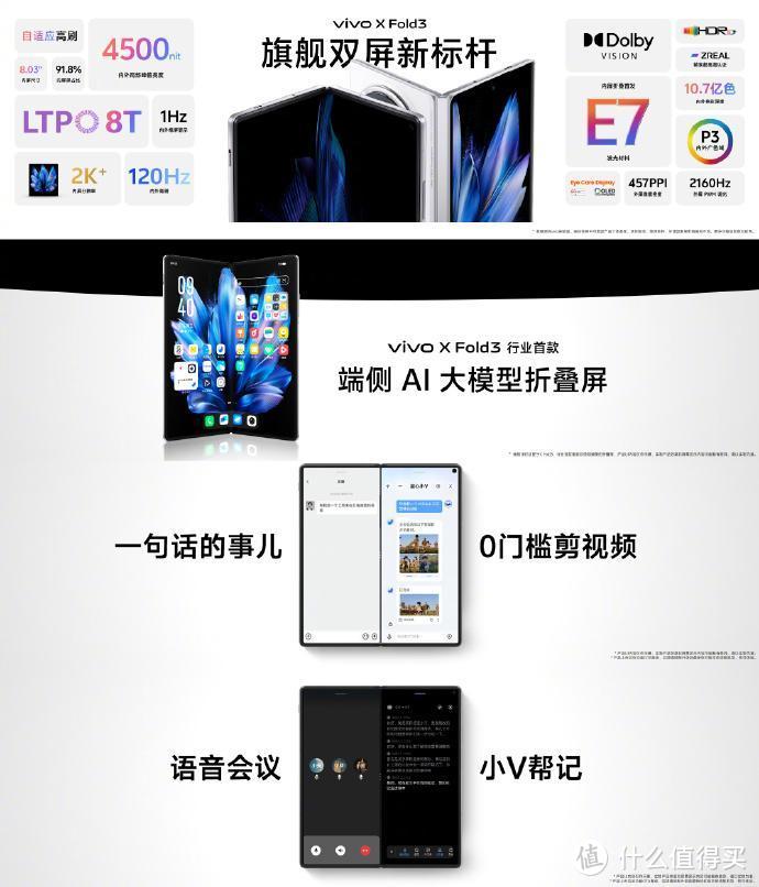 vivo X Fold3系列开售火爆程度超乎想象！轻薄全能，价格太香